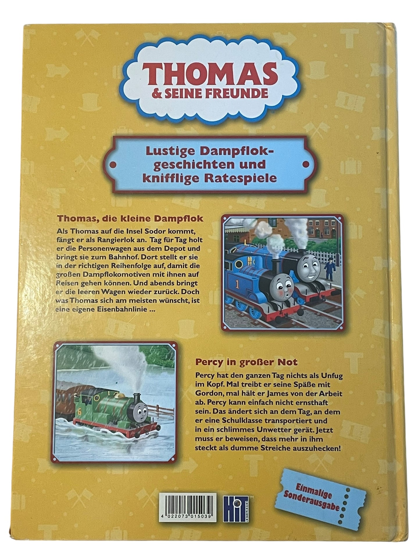 "THOMAS & SEINE FREUNDE" - SONDERBAND "ALLES EINSTEIGEN! LUSTIGE DAMPFLOKGESCHICHTEN MIT THOMAS UND SEINEN FREUNDEN" (2006) - GEBRAUCHT