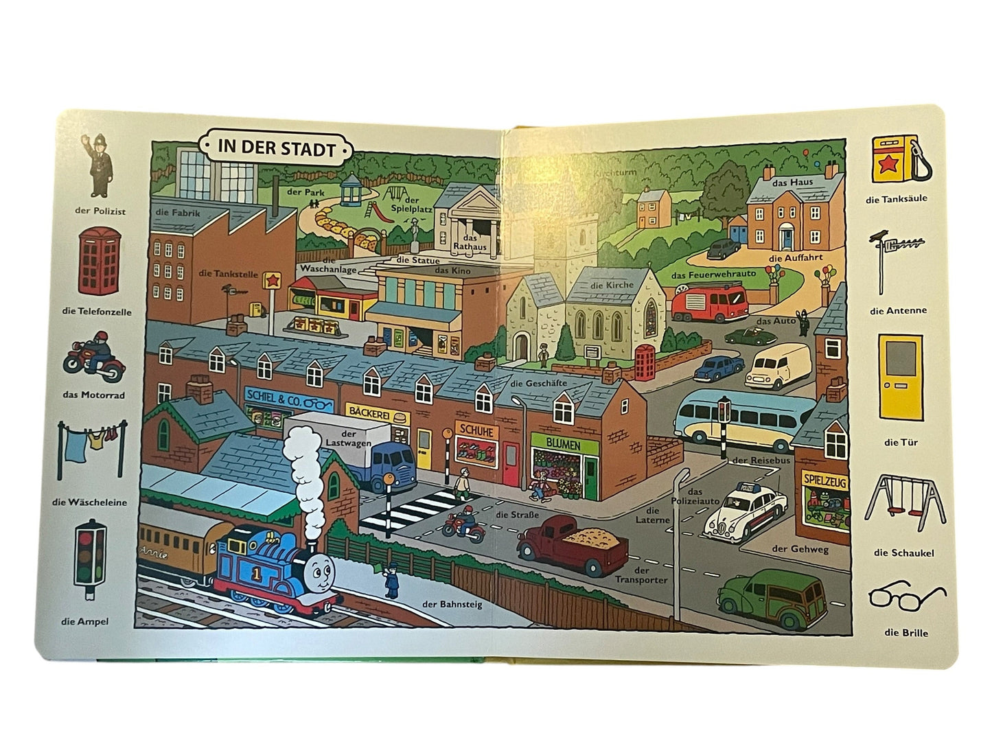 "THOMAS & SEINE FREUNDE" - "MEIN ERSTES WIMMEL-WÖRTERBUCH" (2009) - GEBRAUCHT