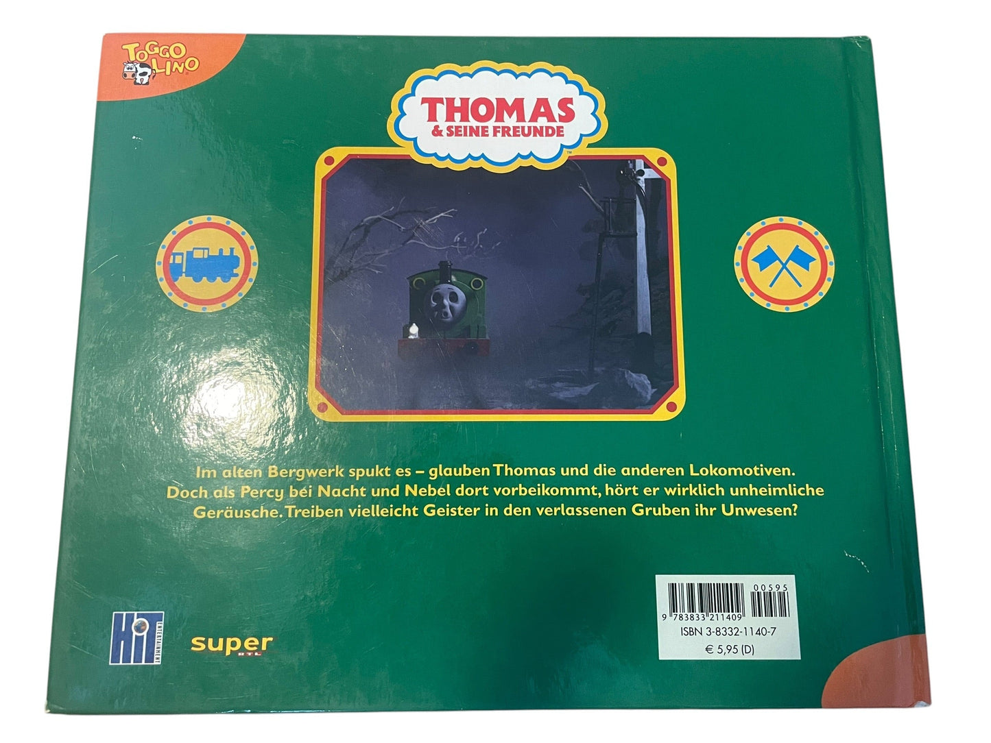 "THOMAS & SEINE FREUNDE" - GESCHICHTENBUCH NR. 7 "PERCY UND DAS GEISTERBERGWERK" (2005) - GEBRAUCHT