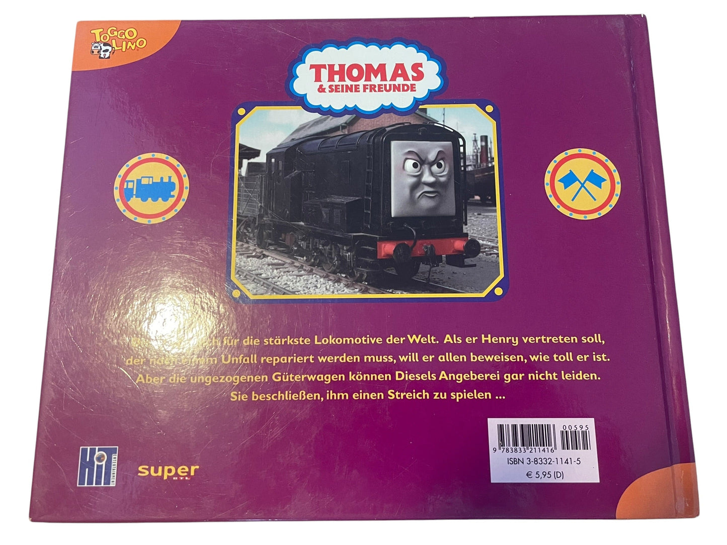 "THOMAS & SEINE FREUNDE" - GESCHICHTENBUCH NR. 8 "DIE STÄRKSTE LOKOMOTIVE DER WELT" (2005) - GEBRAUCHT