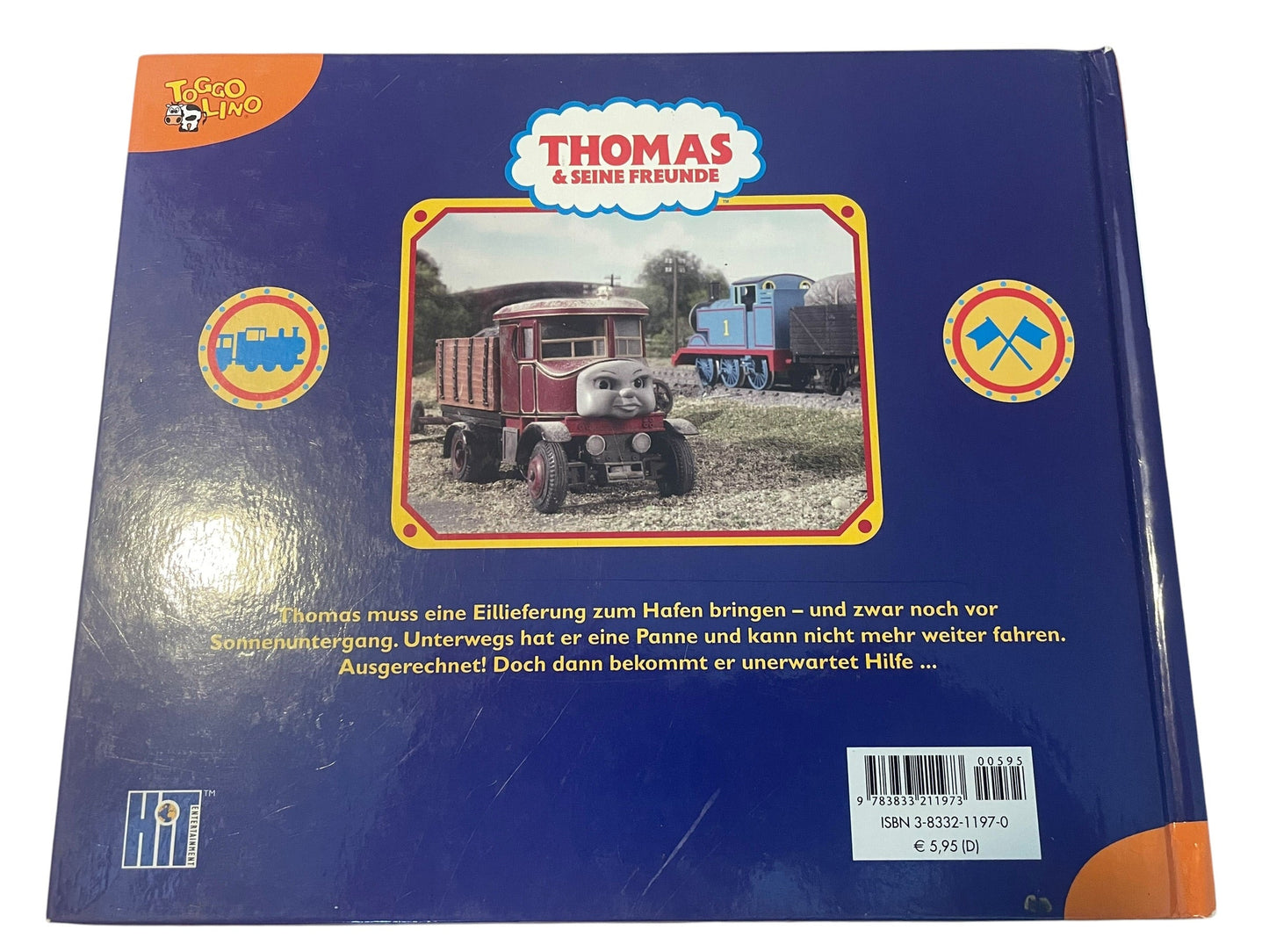 "THOMAS & SEINE FREUNDE" - GESCHICHTENBUCH NR. 9 "GLÜCK IM UNGLÜCK" (2005) - GEBRAUCHT