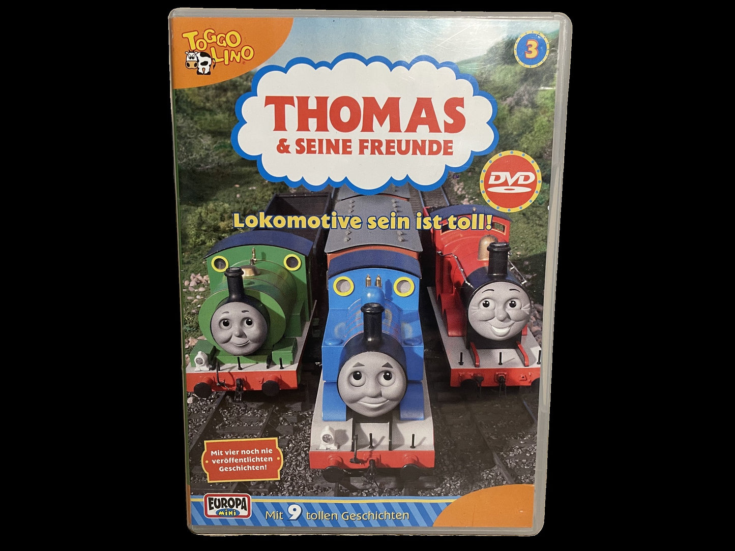 "Thomas & seine Freunde" - Europa-DVD Nr. 3 "LOKOMOTIVE SEIN IST TOLL!" (2004)
