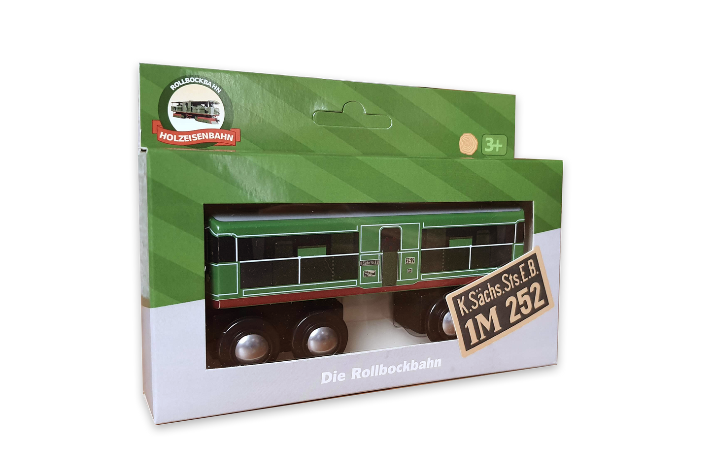HOLZEISENBAHN - DOUBLE FAIRLIE IM 252 "ROLLBOCKBAHN" - EXKLUSIVMODELL - BRANDNEU