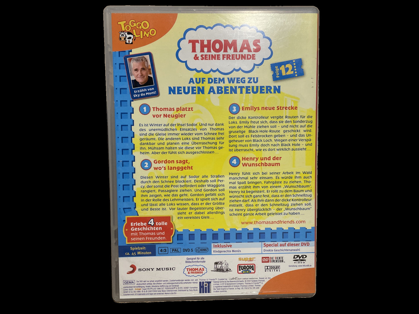 "Thomas & seine Freunde" - Europa-DVD Nr. 12 "SO VIELE ÜBERRASCHUNGEN" (2007)