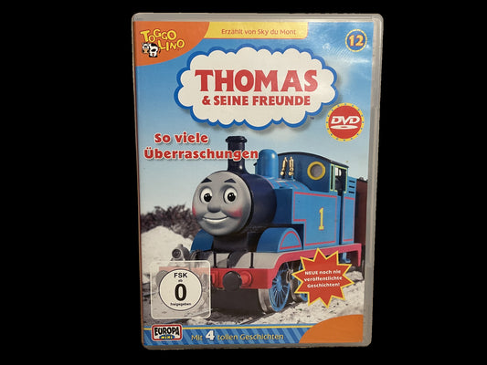 "Thomas & seine Freunde" - Europa-DVD Nr. 12 "SO VIELE ÜBERRASCHUNGEN" (2007)