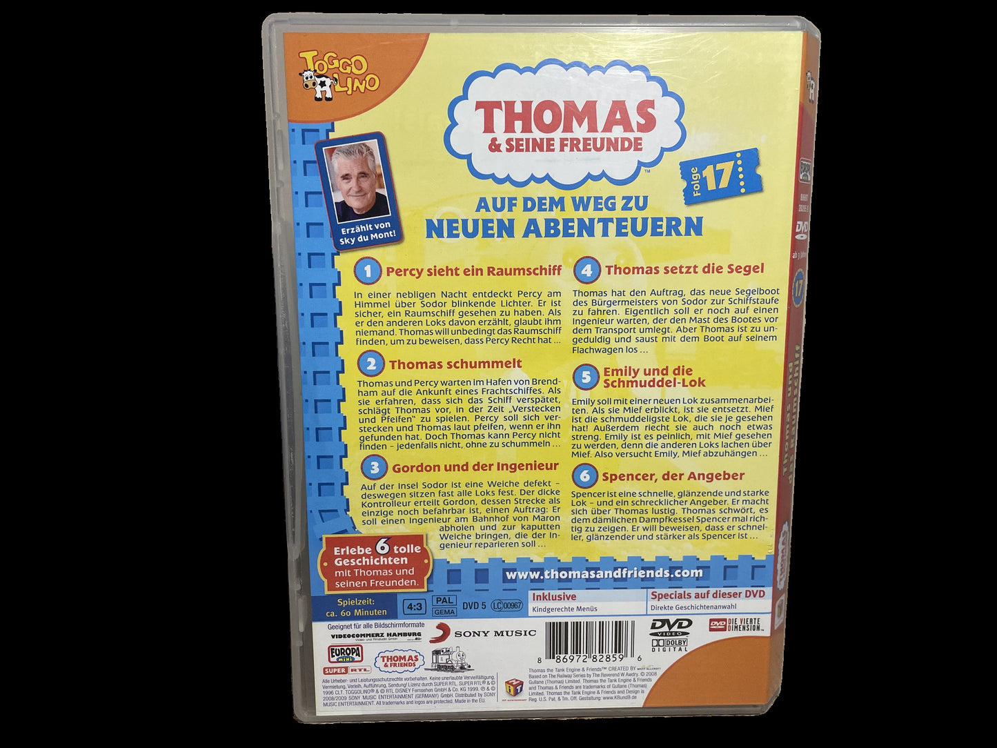"Thomas & seine Freunde" - Europa-DVD Nr. 17 "THOMAS UND DAS RAUMSCHIFF" (2008)
