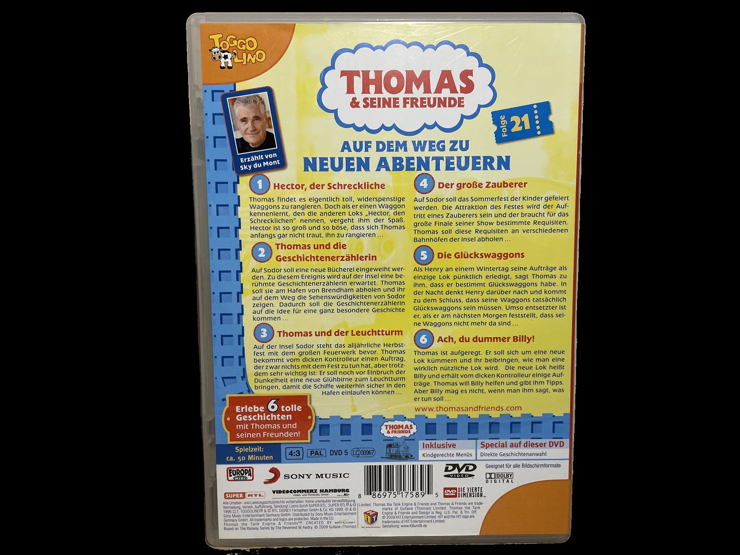 "Thomas & seine Freunde" - Europa-DVD Nr. 21 "THOMAS UND DER LEUCHTTURM" (2009)