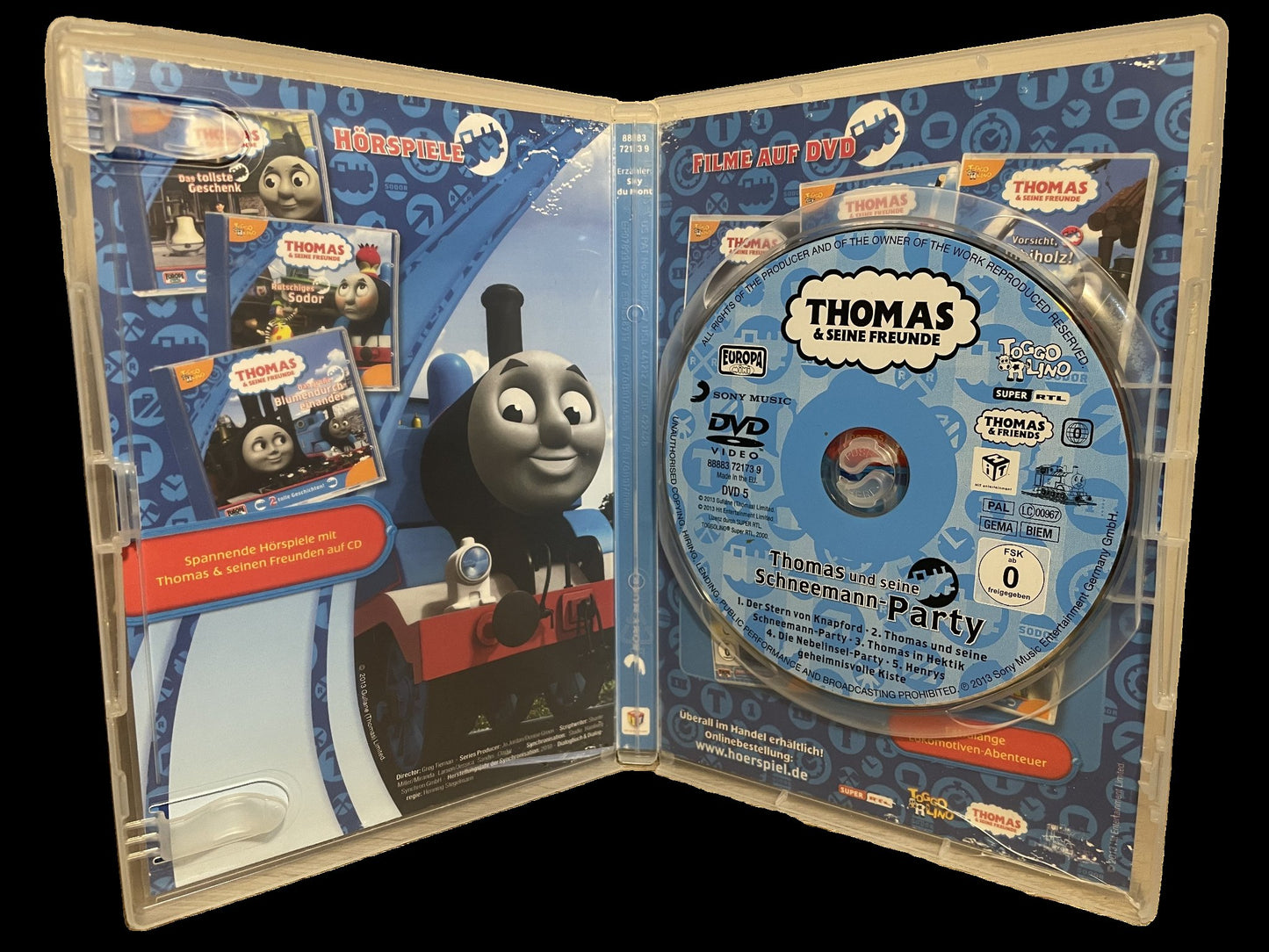 "Thomas & seine Freunde" - Europa-DVD Nr. 31 "THOMAS UND SEINE SCHNEEMANN-PARTY" (2013)