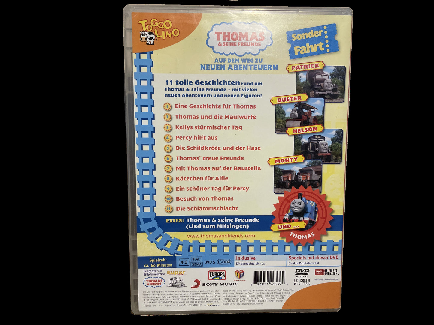 "Thomas & seine Freunde" - Sonder-DVD Nr. 1 "THOMAS UND SEINE TREUEN FREUNDE" (2007)