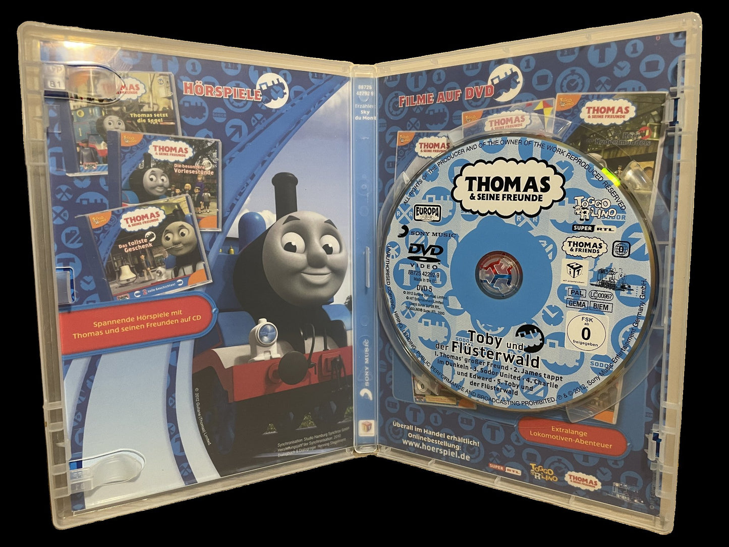 "Thomas & seine Freunde" - Europa-DVD Nr. 28 "TOBY UND DER FLÜSTERWALD" (2012)