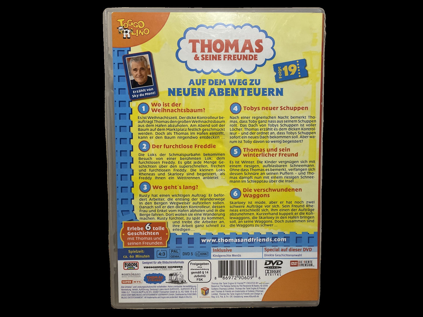 "Thomas & seine Freunde" - EUROPA-DVD Nr. 19 "WO IST DER WEIHNACHTSBAUM?" (2008)