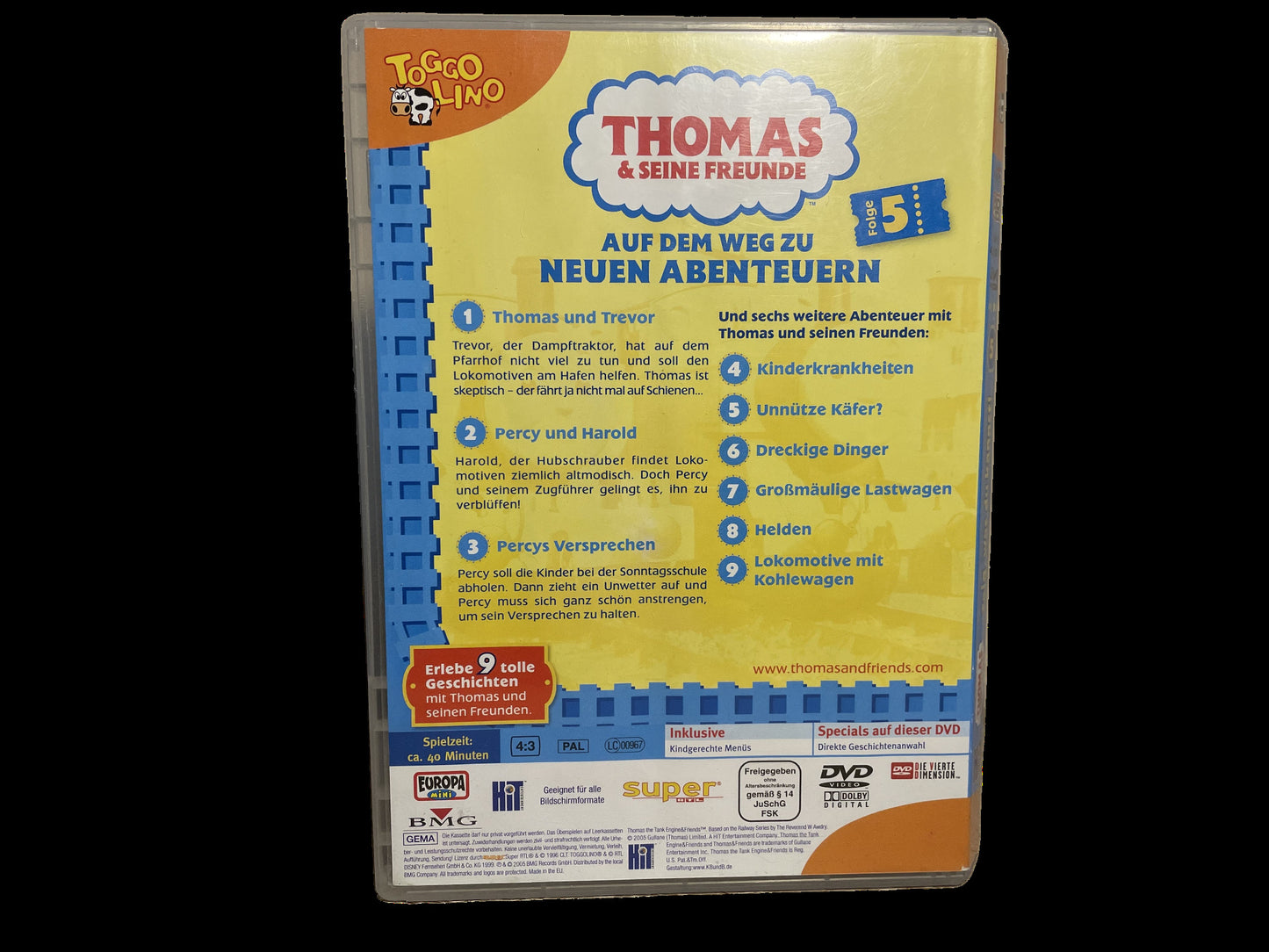 "Thomas & seine Freunde" - Europa-DVD Nr. 5 "ZEIG, WAS DU KANNST!" (2005)